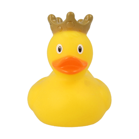 Mini yellow Duck with Crown