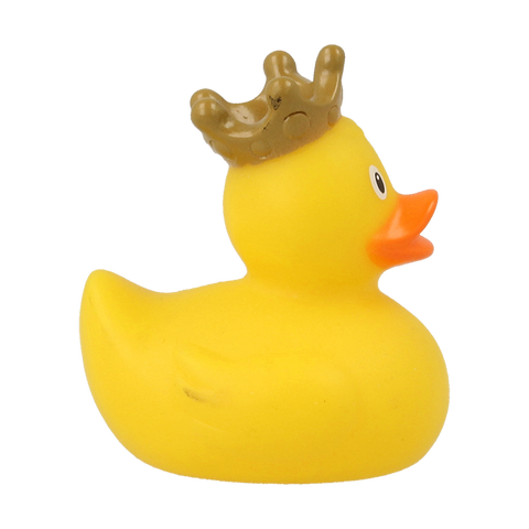 Mini yellow Duck with Crown
