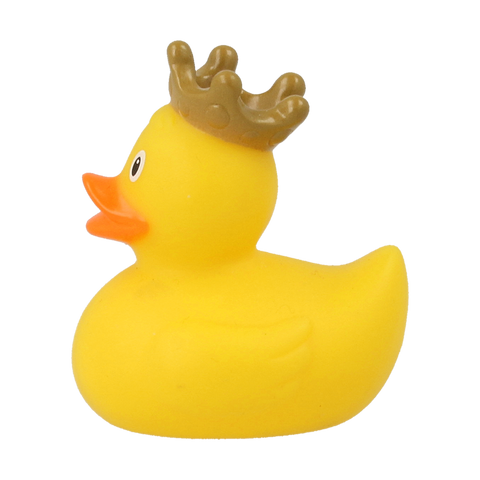 Mini yellow Duck with Crown