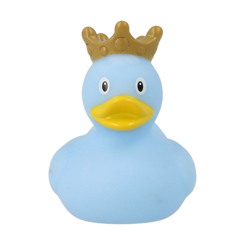 Mini blue Duck with Crown