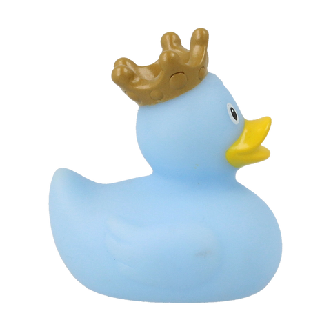 Mini blue Duck with Crown