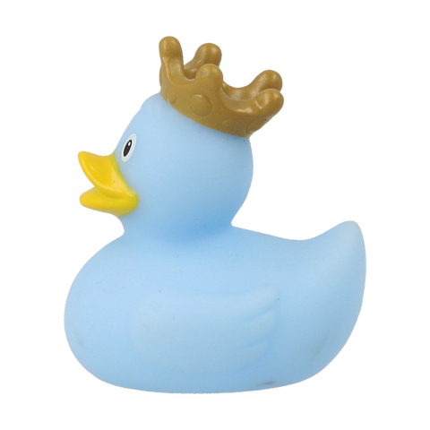 Mini blue Duck with Crown
