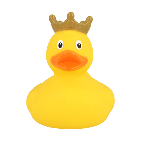 Duck with Crown, yellow