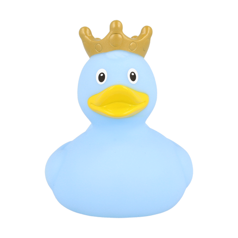 Duck with Crown, blue
