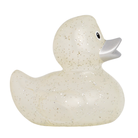 Glitter Duck, silver