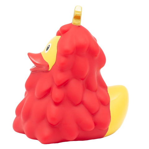 Red Christmas Tree Duck