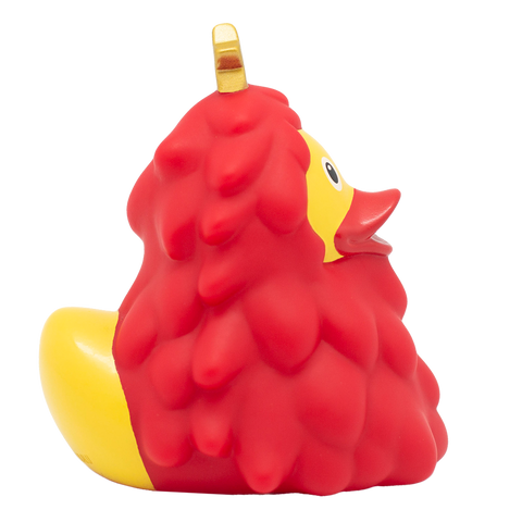 Red Christmas Tree Duck