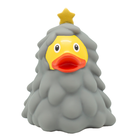 Grey Christmas Tree Duck