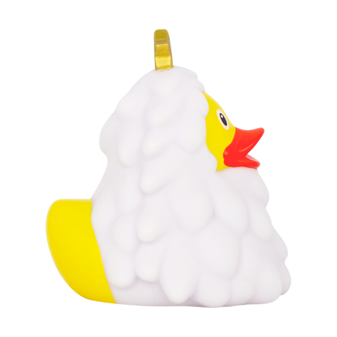 Cream Christmas Tree Duck