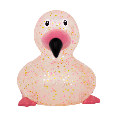 Glitter Flamingo Duck