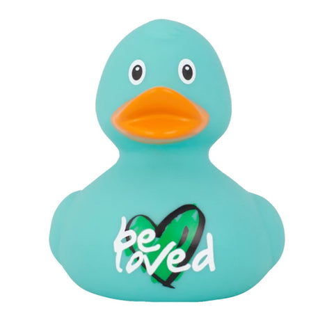 Be Loved Duck. turquoise