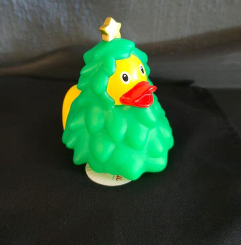 Christmas tree Duck,green