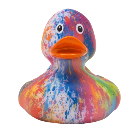 Rainbow Splash Duck